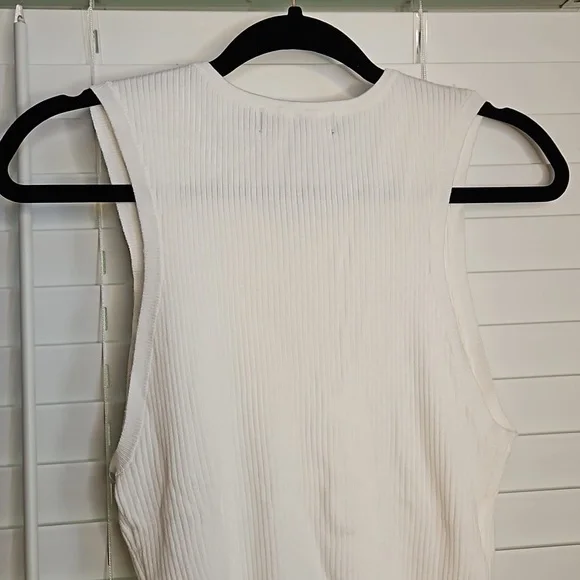 Essential Ribbed Racerback Tank - Picture 8 of 8